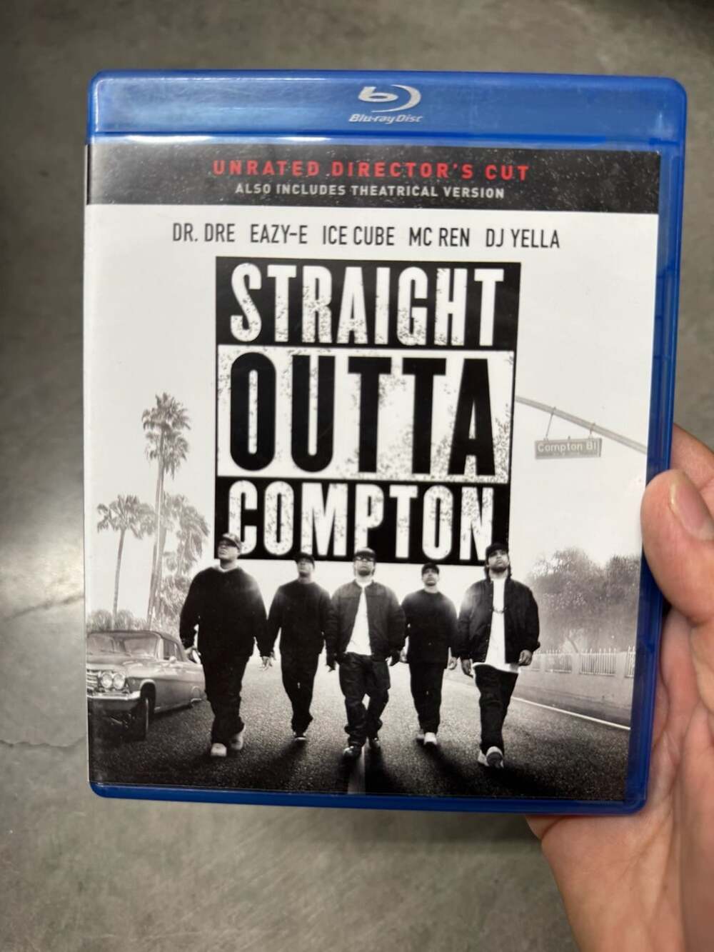 Straight Outta Compton Unrated Director's Cut Blu-ray